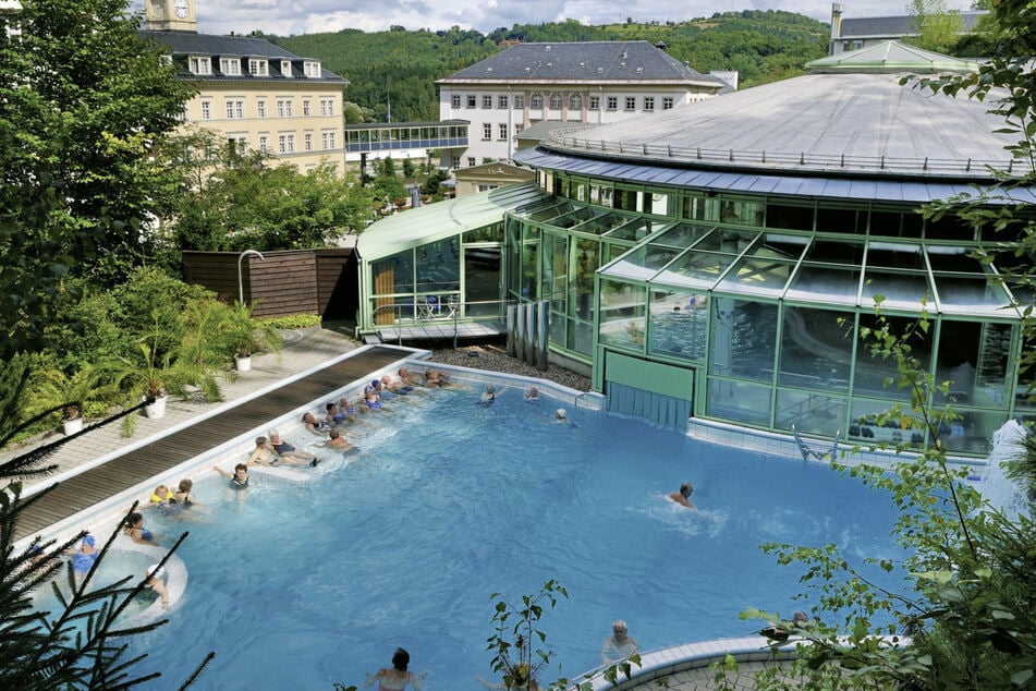 Die sächsischen Thermen, wie das Thermalbad Wiesenbad, sind besonders von der Corona-Krise betroffen.