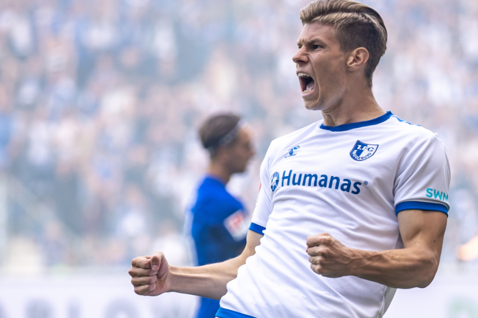 Schuler erzielte insgesamt sechs Saisontore, traf unter anderem auch gegen Hertha.