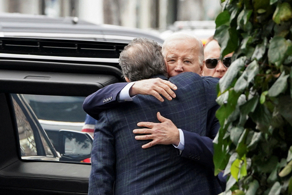 Joe Biden has offered support to his son, whose legal troubles have been a drag on the Democrat's re-election campaign.