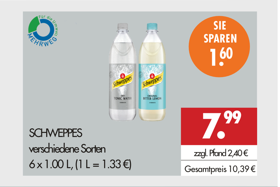 VITA COLA & LIMO (verschiedene Sorten)