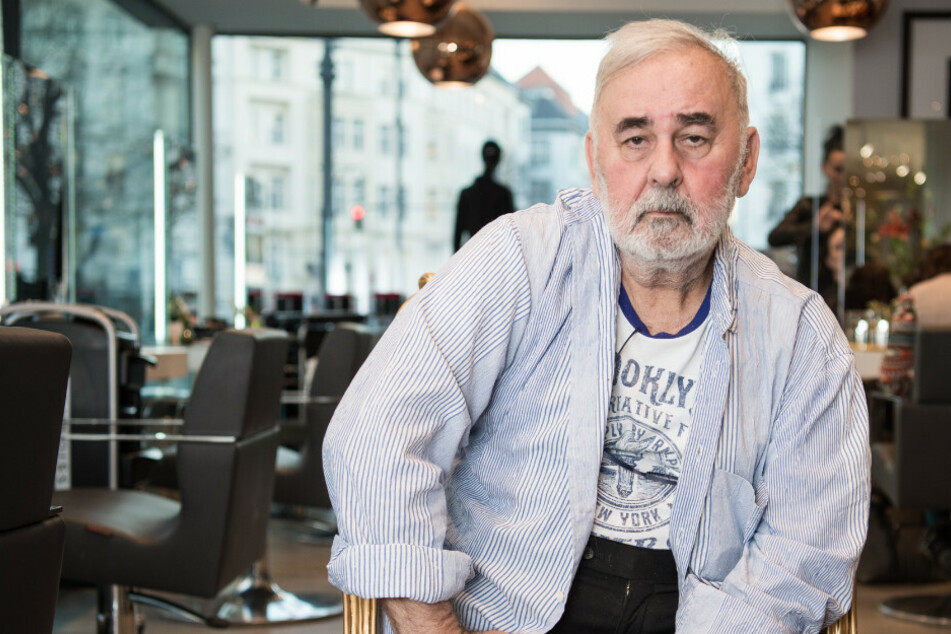 Der Promi-Friseur Udo Walz in seinem Salon.