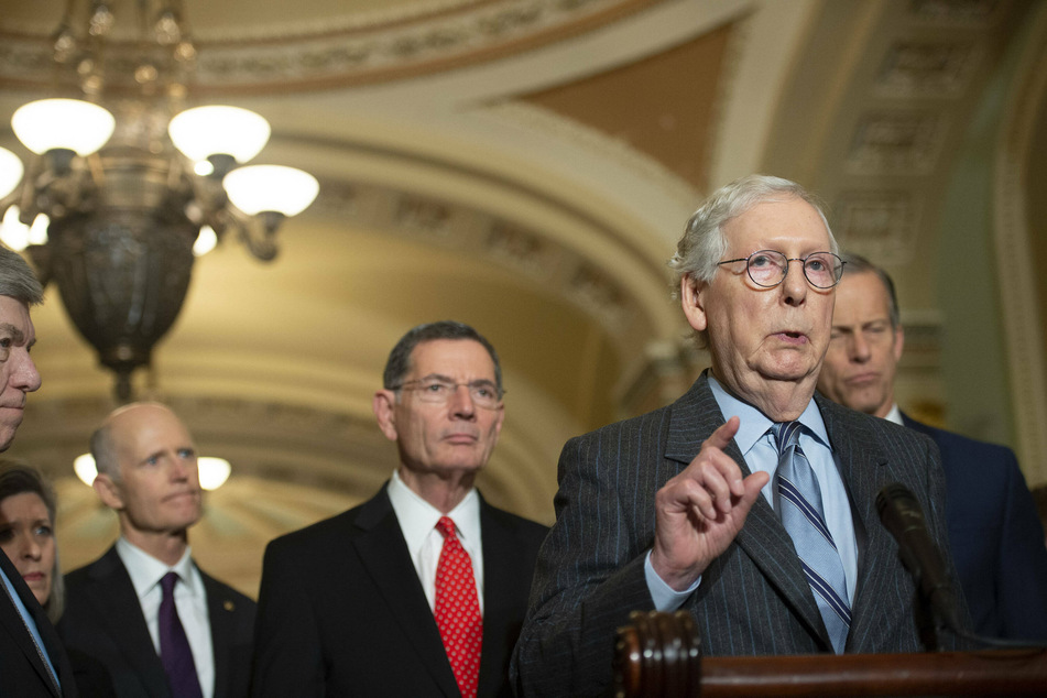 Senate Minority Leader Mitch McConnell (r.) said he believes enough Republicans will vote on the debt limit measure to ensure its passage.