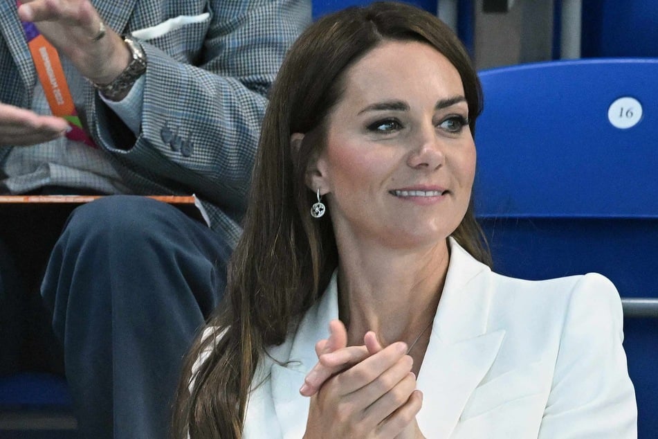 New images of Kate Middleton were published on Monday by British tabloid The Sun (file image).