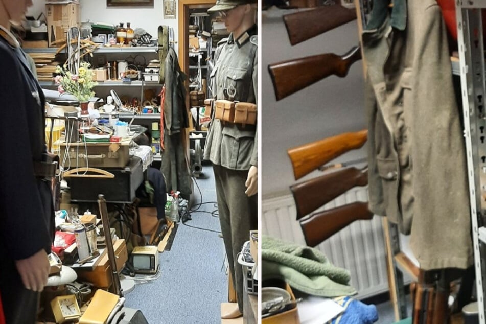 Einige waren noch funktionstüchtig: Polizei entdeckt über 50 Waffen bei Durchsuchung in Sachsen