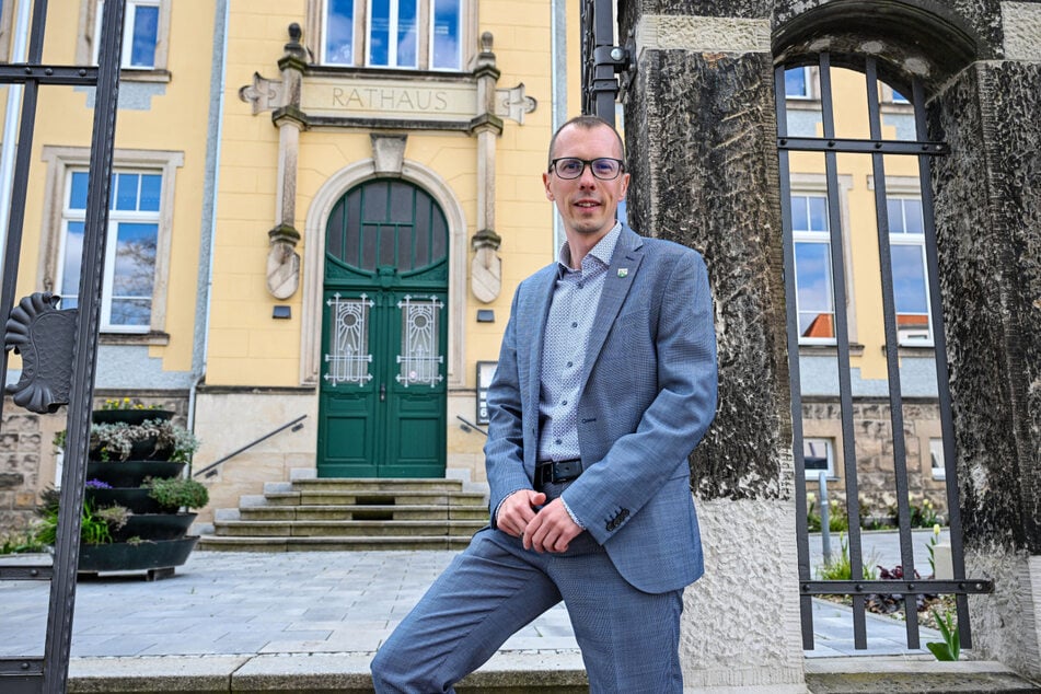 Bürgermeister Heiko Wersig (43).