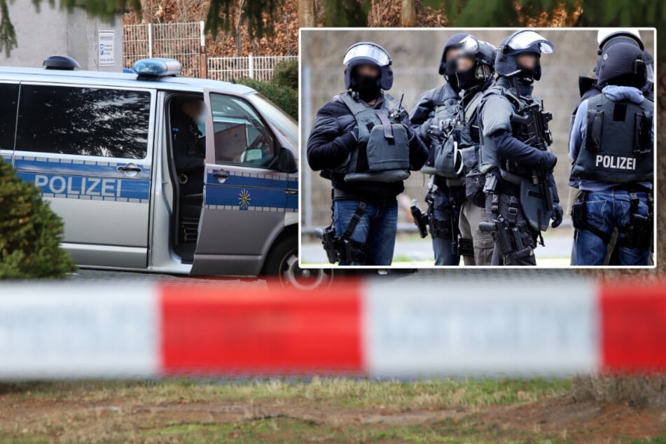 SEK-Einsatz in Zwickau: Suff-Mann verschanzt sich in Wohnung und droht mit Waffen