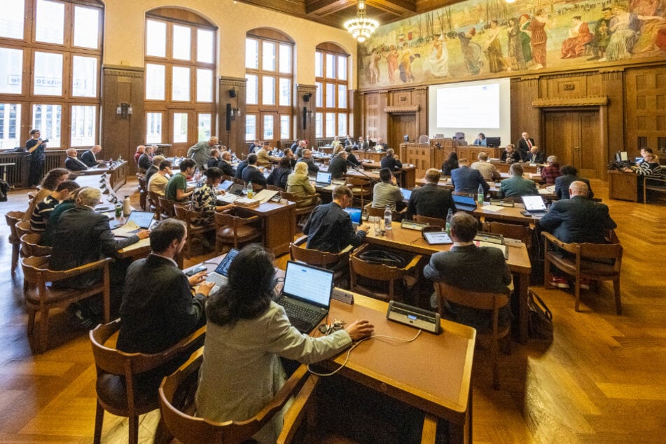 Neben dem CFC-Stadion stand unter anderem auch eine neue Sportstätte für Grüna auf der Agenda des Chemnitzer Stadtrats. (Archivbild)