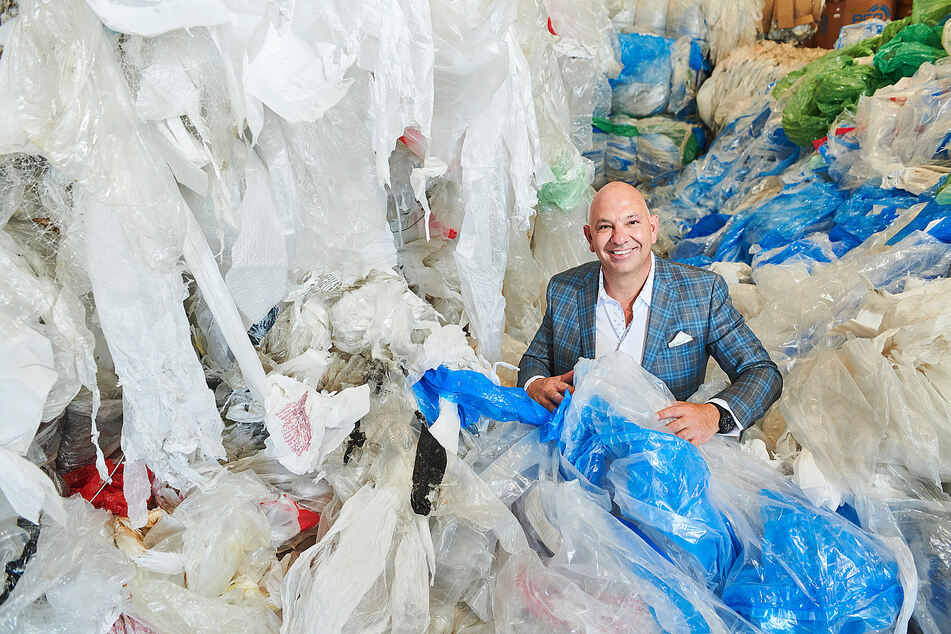 Perez and Avangard are looking to shred more plastic in a circular economy.