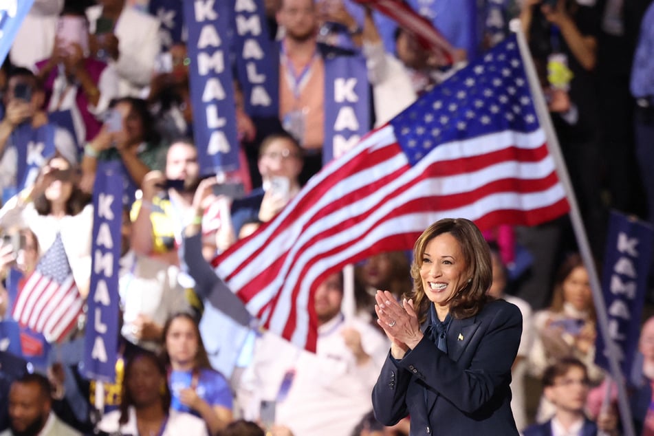 Kamala Harris accepts Democratic nomination and goes after Trump in crowning DNC speech