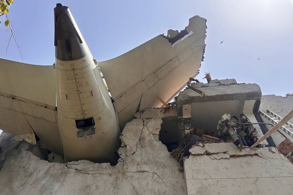 Das Flugzeug stürzte auf ein Wohnheim für Medizinstudenten - insgesamt gab es über 270 Tote.