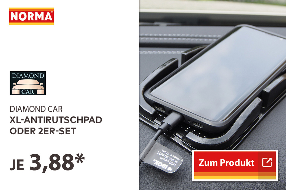 XL-Antirutschpad oder 2er-Set für 3,88 Euro.