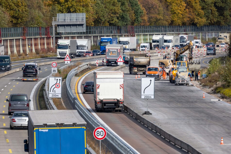 Wer am Kreuz Chemnitz die spärlichen Hinweisschilder übersieht, landet schnell in der falschen Spur.