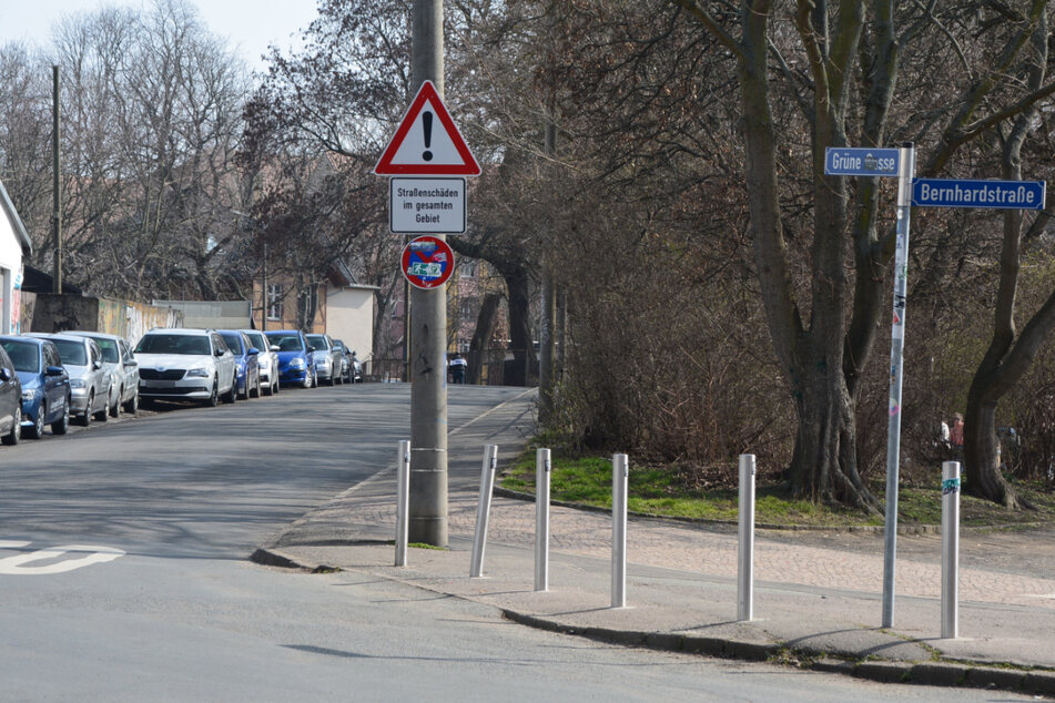 Ein beliebter Schleichweg von Pendlern durch Anger-Crottendorf ist die Grüne Gasse – zum Leidwesen der Anwohner.