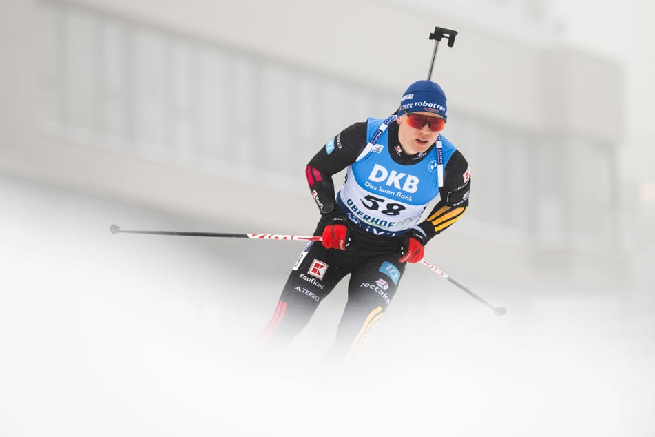 Star-Biathlet Justus Strelow (29) hat in den heiligen Hallen des "Glückauf"-Internats selbst Abitur gemacht.