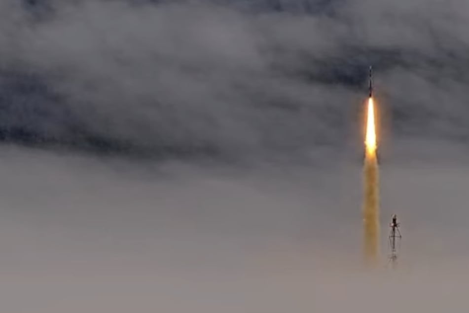 Am Donnerstagmorgen um 8.51 Uhr startete die DLR-Rakete vom schwedischen Esrange Space Center aus.