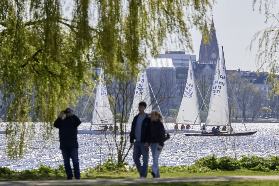 Wetter in Hamburg: Der April verabschiedet sich mit Sonne satt