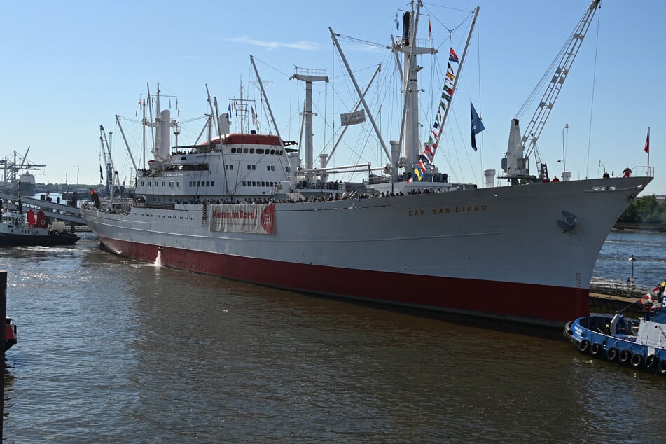 Hamburg: "Cap San Diego": Halbe Million Euro für Hamburgs Wahrzeichen