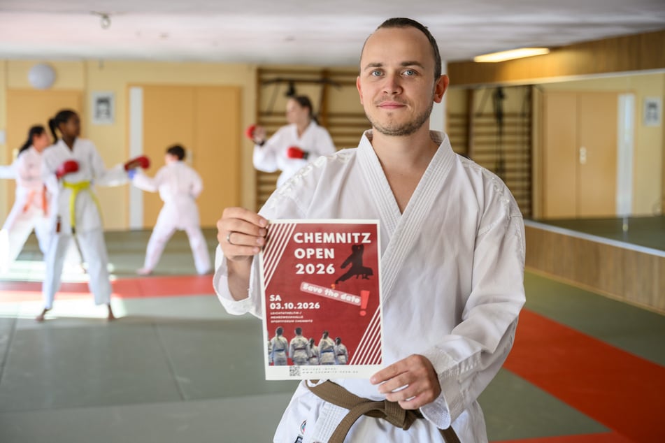 Wettkampfleiter Hendrik Klaus (31) freut sich auf viele Teilnehmer beim Chemnitz Open.