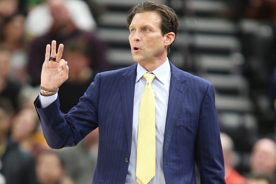Head coach Quinn Snyder and the Utah Jazz lead the Northwest Division with an 8-4 record.