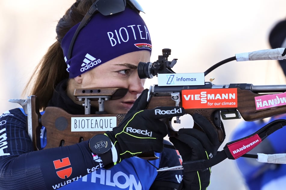 Die 30-Jährige erzielte mit einem elften Platz beim Weltcup in Antholz 2021 ihr bestes Einzel-Ergebnis.