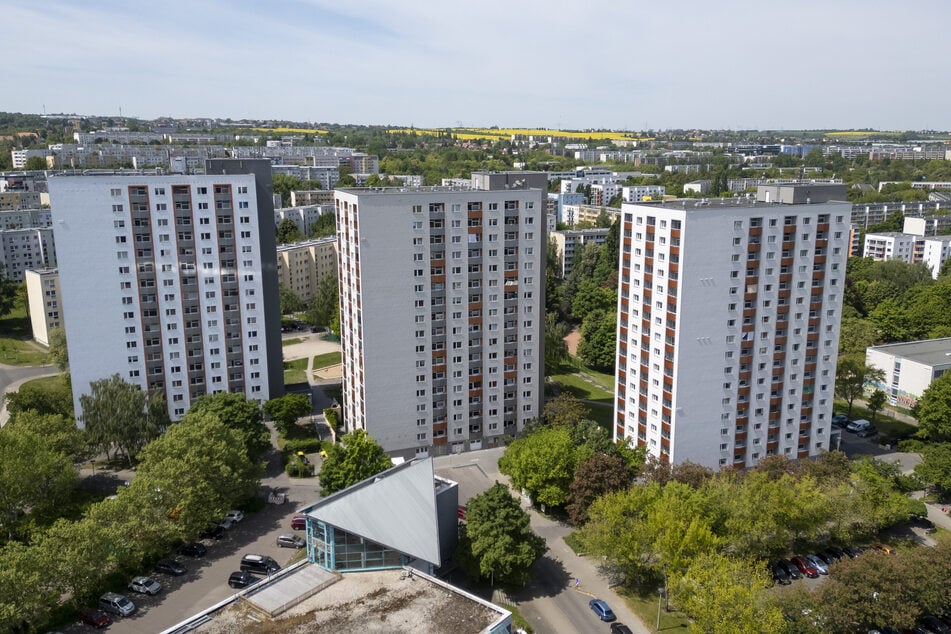 In den Vonovia-Hochhäusern am Amalie-Dietrich-Platz ist der Anteil an Sozialwohnungen besonders hoch.