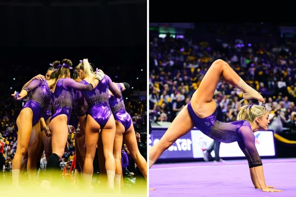 LSU star athlete Olivia Dunne is embracing the joy of competition in a viral TikTok as she embarks on her final year of NCAA gymnastics!