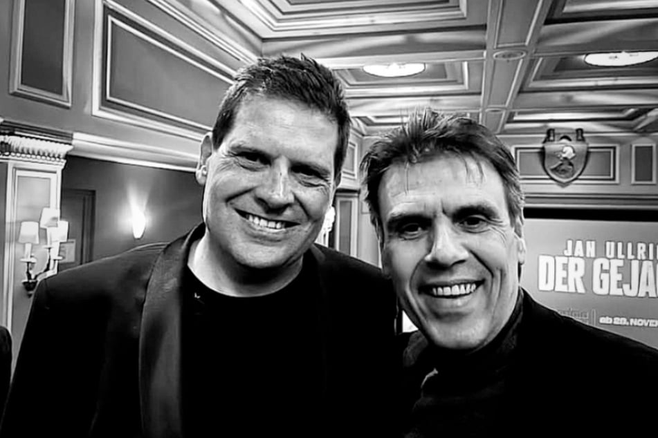 Jan Ullrich (51, l.) trauerte auf Instagram um seinen ehemaligen Kollegen Christian Frommert.