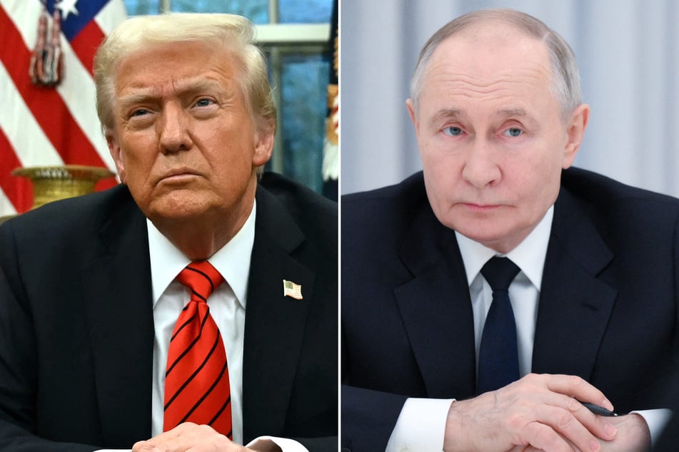 President Donald Trump (l.) said he had a "lengthy and highly productive" call with Russian President Vladimir Putin on Wednesday.