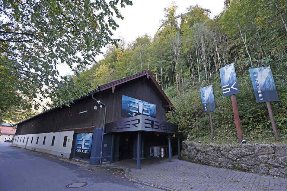 Der Club "Eiskeller" in Aschau im Chiemgau.