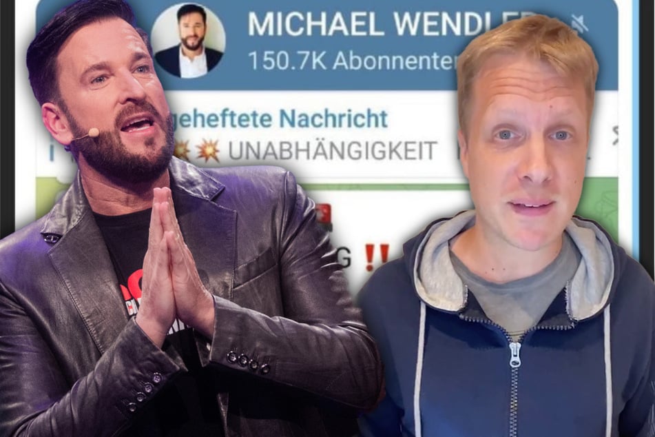 Michael Wendler im Panik-Modus: Oliver Pocher kann nur noch den Kopf schütteln