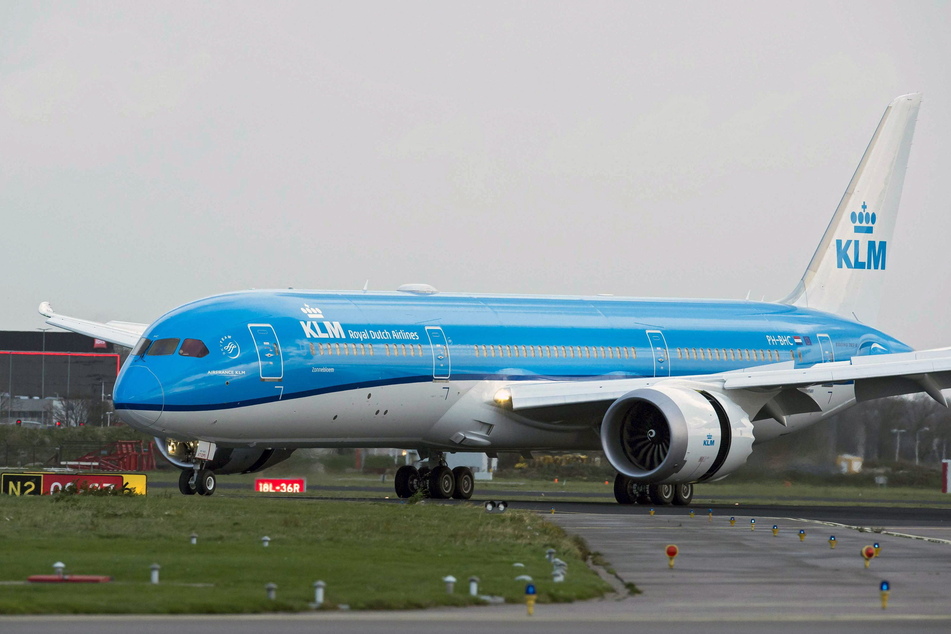 Eine KLM-Maschine des Typs 787 hatte Toiletten-Probleme. (Symbolfoto)