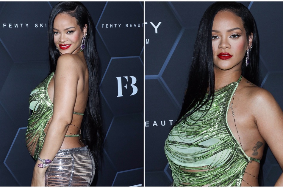 Rihanna shared in a new interview how far along she is in her pregnancy, and what kind of mom she hopes to be.