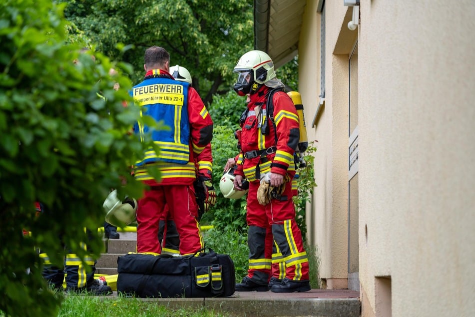 Die Feuerwehr war am Montag ebenfalls vor Ort.