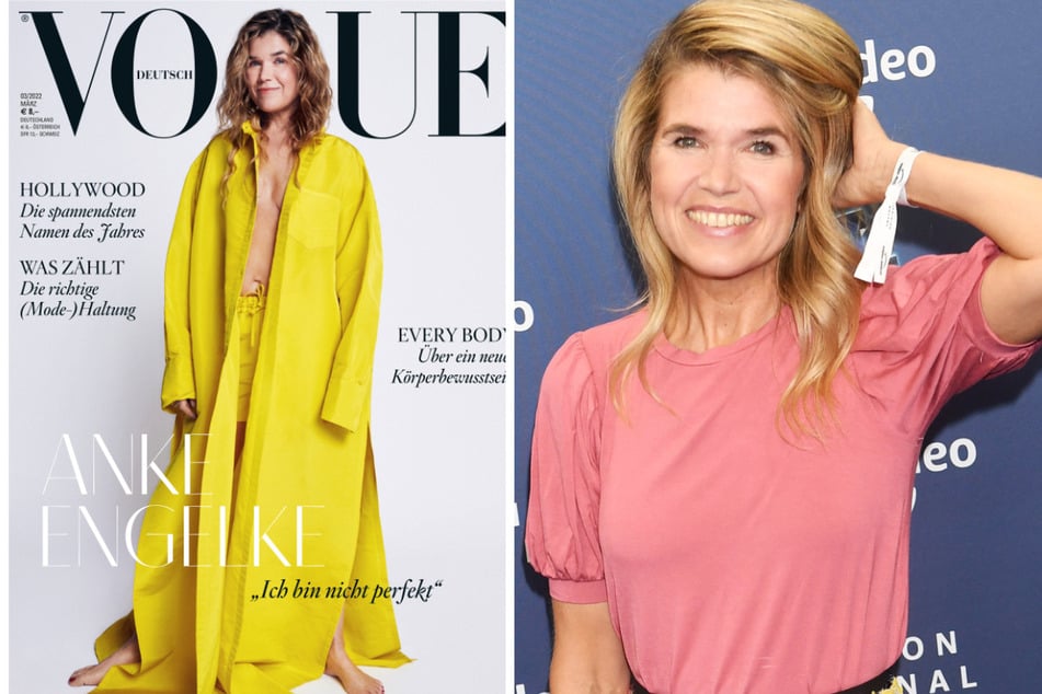 Comedy-Star und Schauspielerin Anke Engelke (56) ziert das Cover der März-Ausgabe der deutschen "Vogue".