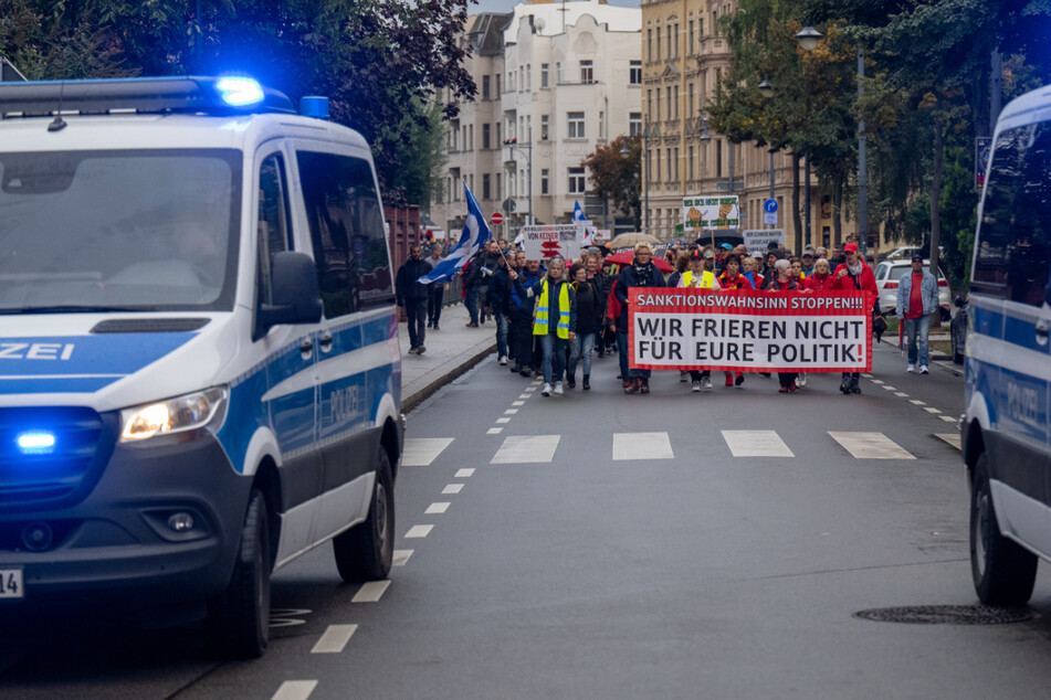 Wegen der hohen Preise und Energiepolitik sind in vielen Teilen Thüringens die Menschen am Montag auf die Straße gegangen.