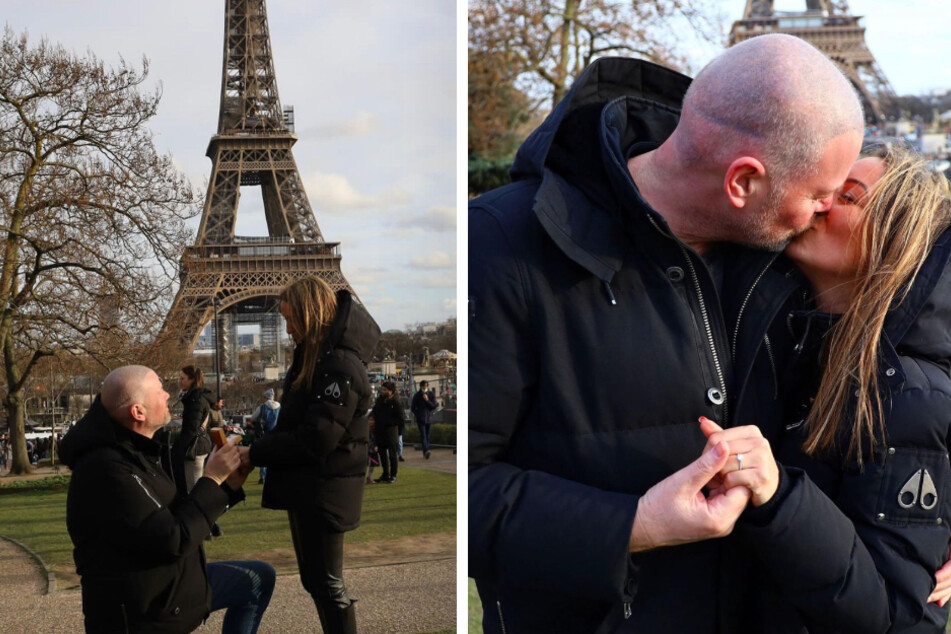 Im Februar 2022 hielt Raymond van Barneveld (56) in Paris um die Hand seiner Julia (38) an.