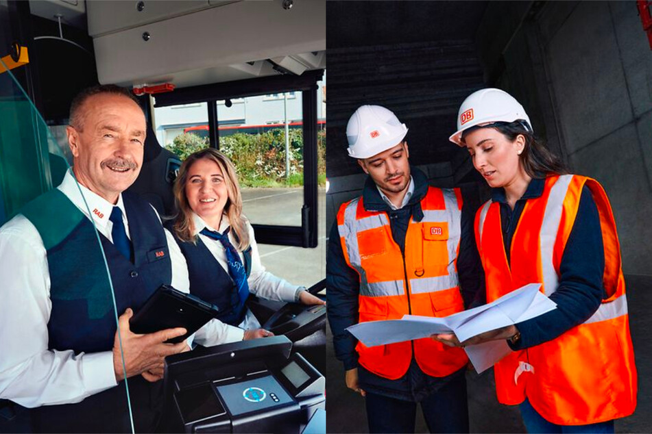 Ob Busfahrer oder Instandhalter: Die Bahn bietet über 500 Jobs. Auch für Quereinsteigende.