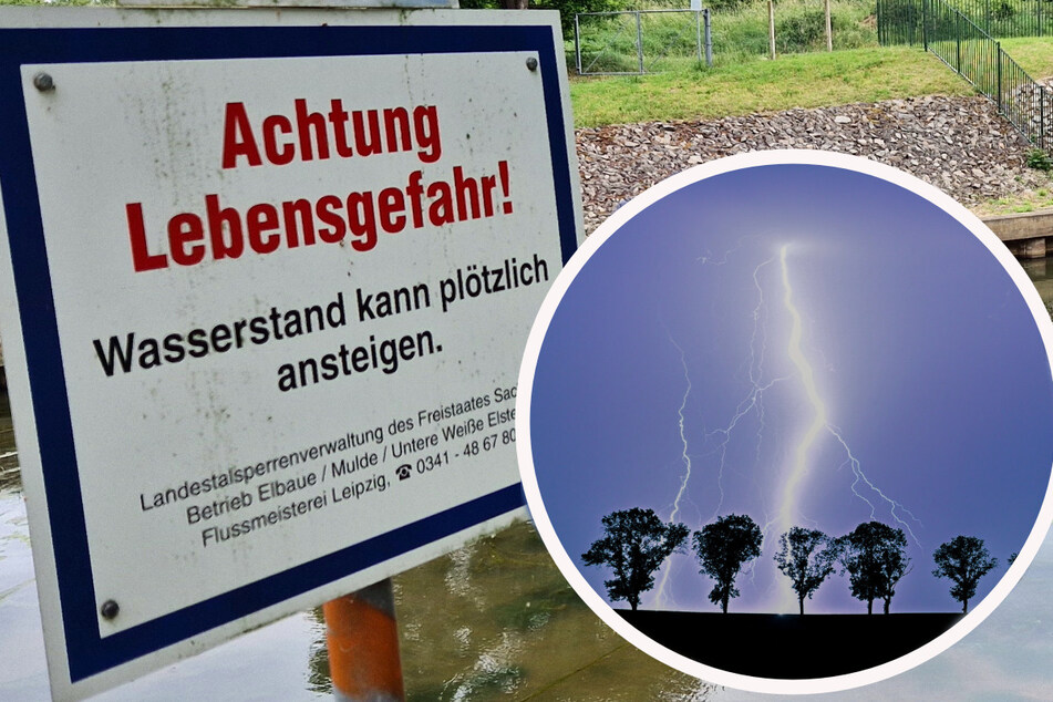 Regenfront setzt Sachsen unter Wasser: "Es drohen überregionale Hochwasser"