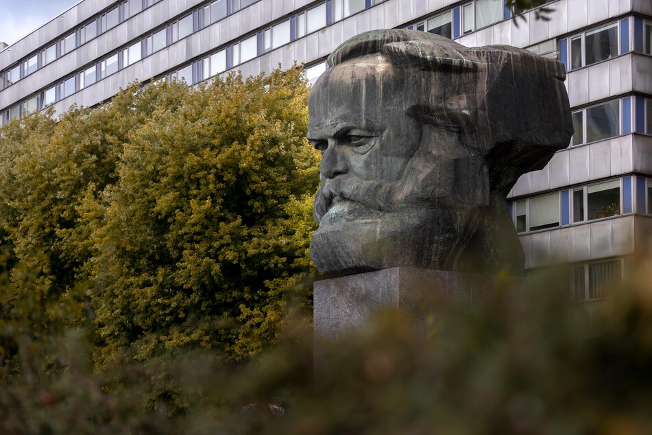 Auch wenn Marx nie in Chemnitz war: Das Karl-Marx-Monument ist Wahrzeichen der Stadt.