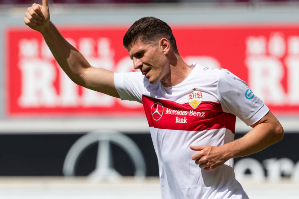 Das hat er sich verdient: Mario Gómez trifft zum 1:1.