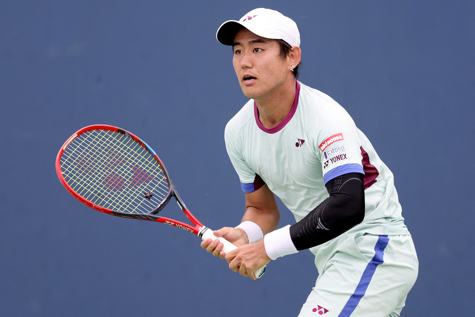 Der japanische Tennisspieler Yoshihito Nishioka (28) flippte beim Masters in Cincinnati völlig aus.