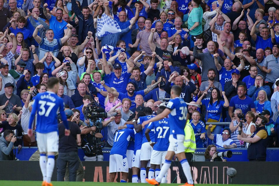 Viel zu bejubeln gab es für die Fans des FC Everton in der neuen Saison noch nicht.