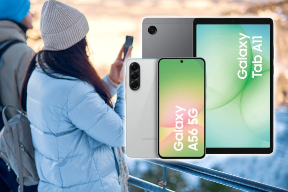 Samsung Galaxy A56 inkl. Galaxy Tab A11 WiFi jetzt für nur 1 Euro Zuzahlung