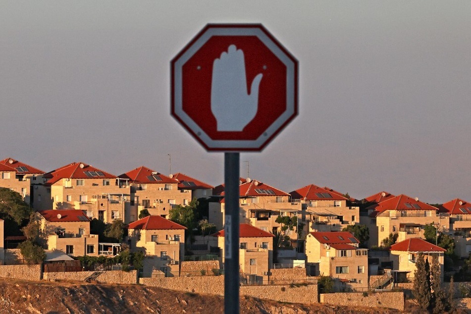 The Israeli settlement of Maale Adumim in the occupied West Bank on the outskirts of Jerusalem.