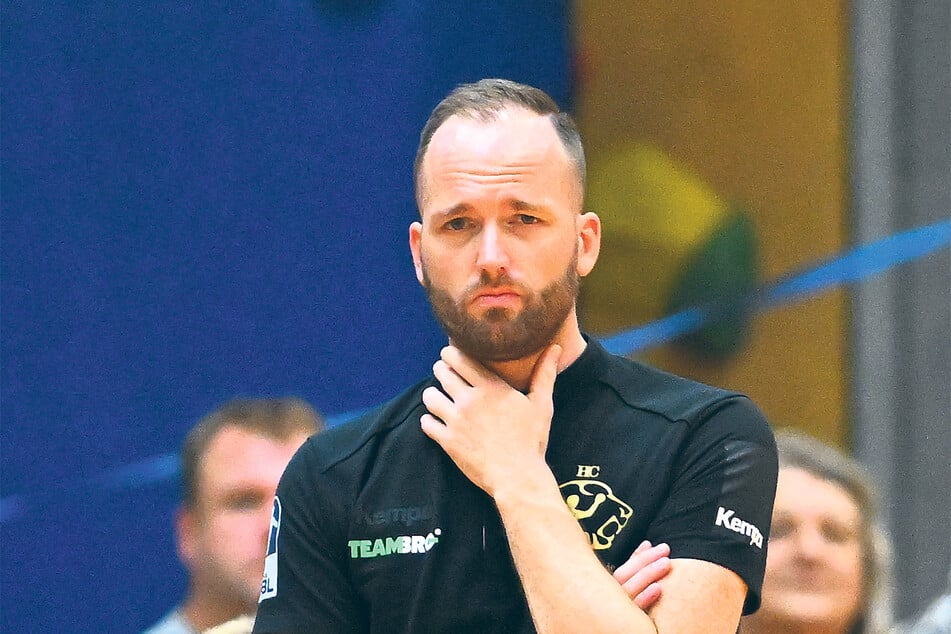 HCE-Coach André Haber (38) warnt vor dem Heimspiel-Doppelpack.