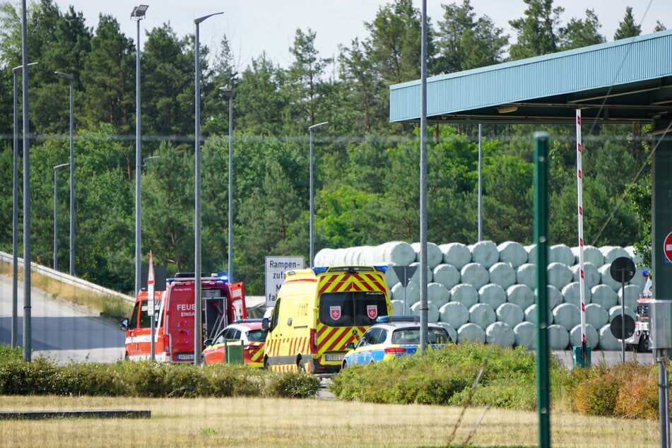Der Brand rief ein Großaufgebot von Einsatzkräften auf den Plan.