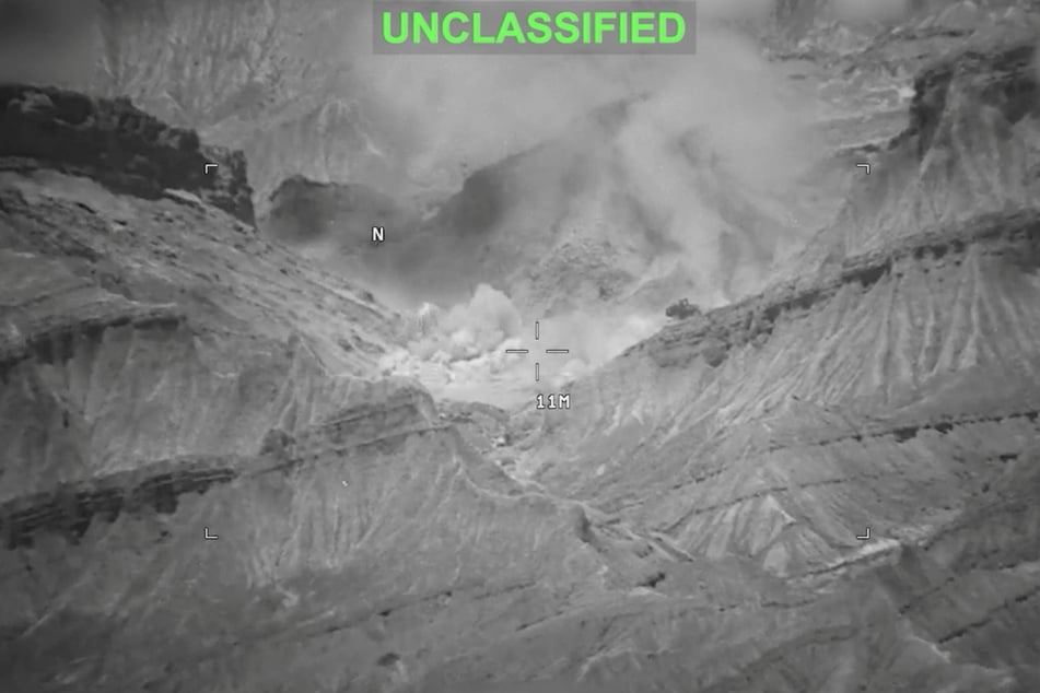 The US launched fresh strikes against Iran to "punish" Tehran for recent American military deaths.