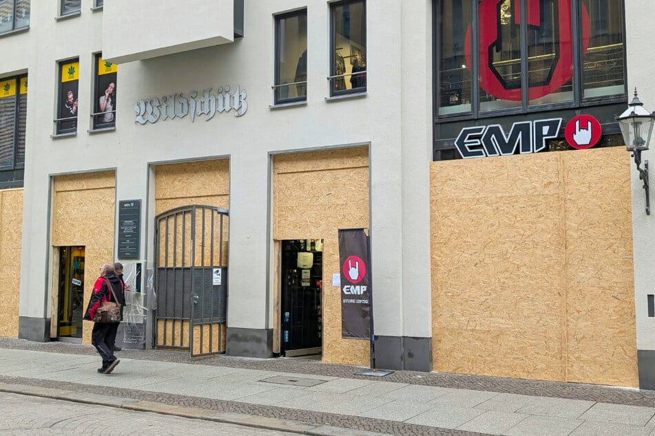 Der EMP-Store am Brühl hat sich für alle Fälle gerüstet.