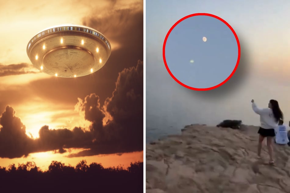 Ufo-Alarm auf Ibiza: Touristen filmen unheimliche Erscheinung