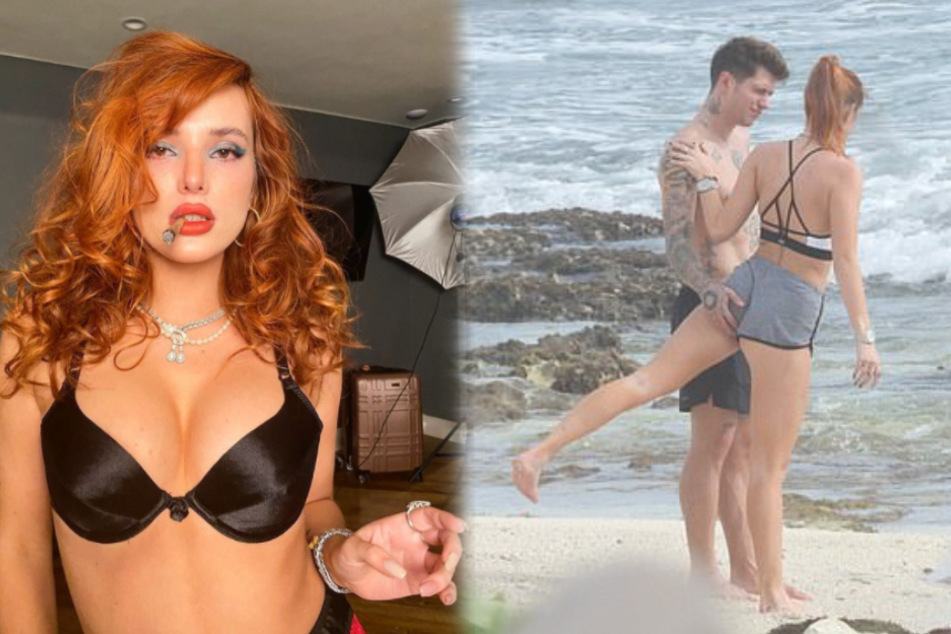 Bella Thorne is smoking hot on the beach and on Instagram.